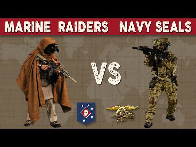 Marine Raiders vs Navy SEALs