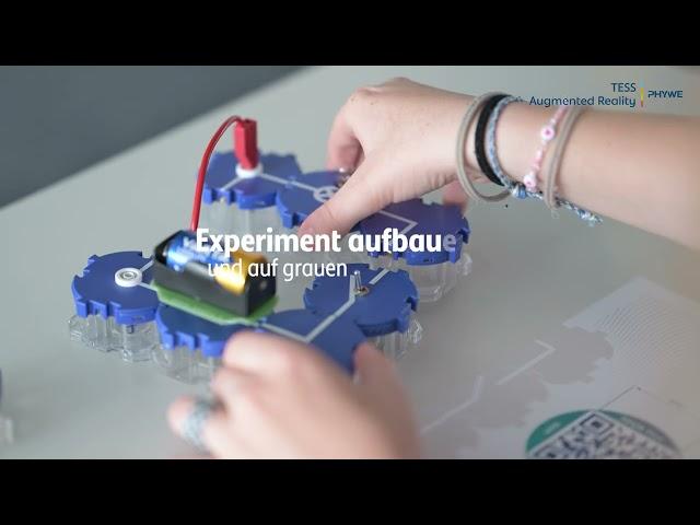 PHYWE TESS AR (Augmented Reality) Anleitungsvideo - Schritt für Schritt