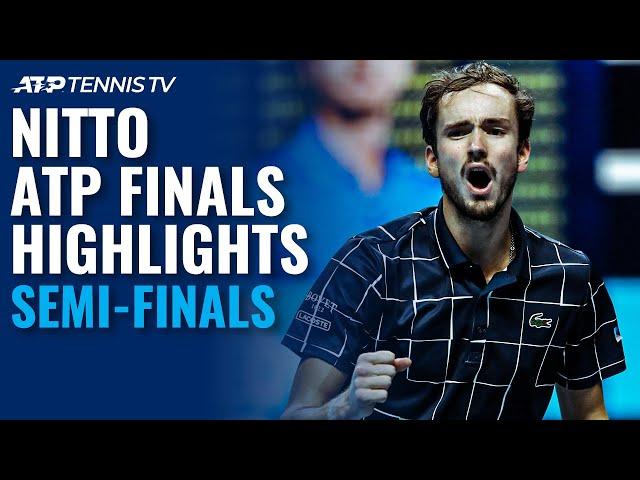 Djokovic v Thiem; Nadal v Medvedev | Nitto ATP Finals 2020 Semi-Final Highlights!