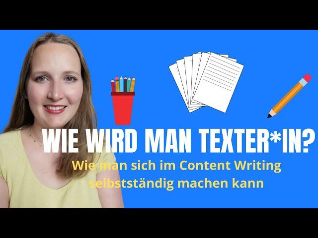 Wie wird man Texter*in? | Tipps, um im Content Writing durchzustarten