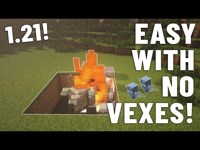 NEW Minecraft Easiest RAID Farm 1.21