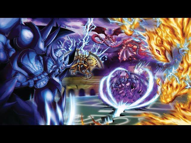 YuGiOh Destiny Duels | Egyptian GOD CARDS vs The SACRED BEASTS | CLASH of the TITANS