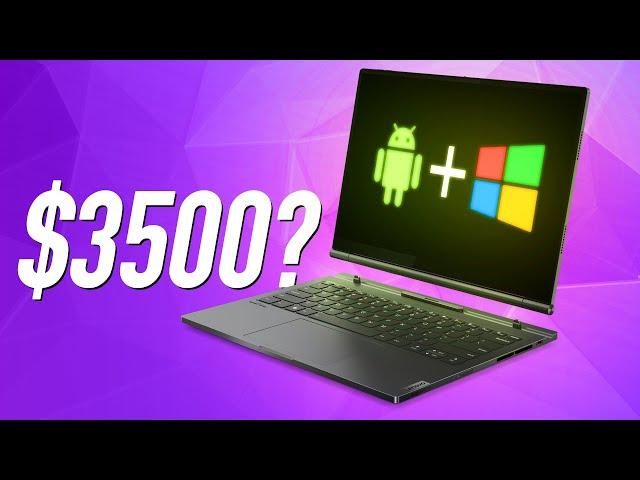 Is a Windows/Android HYBRID laptop worth it? (Lenovo ThinkBook Plus Gen 5 Hybrid REVIEW)