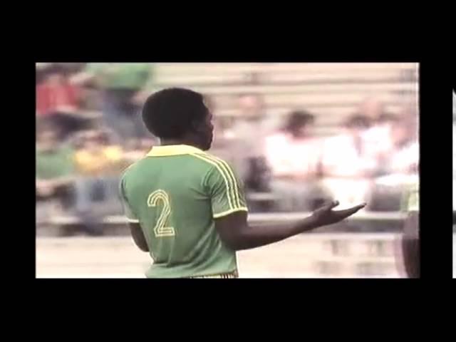 Zaire v Brazil 1974 World Cup. Free-kick