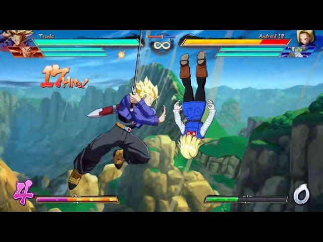 DBFZ | Easy 100% Damage Trunks Combo