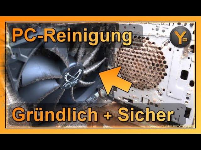 PC-Reinigung und Staub-Entfernung sicher & gründlich | Tutorial