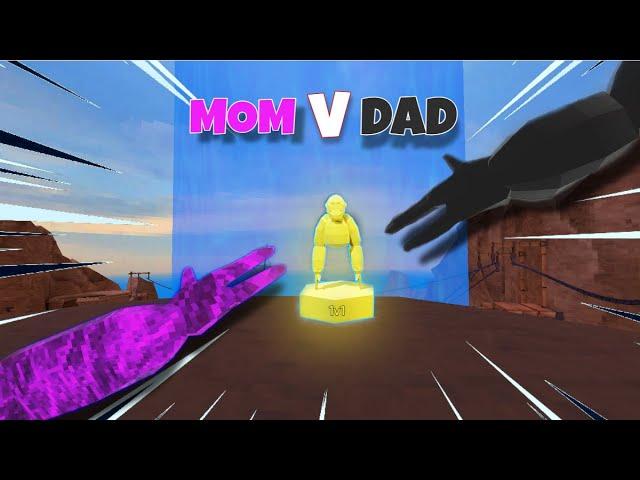 I Had My Parents 1V1 In Gorilla Tag!!! *HILLARIOUS*