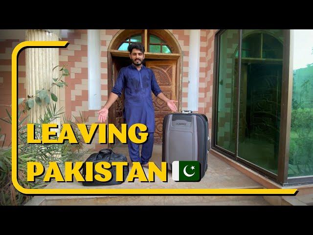 Leaving Pakistan  | Muhammad Jawad- MJ