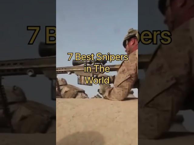 7 Best Snipers in The History of The World #shorts