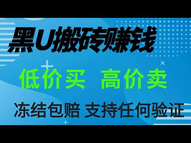 黑U如何进交易所？黑usdt靠谱吗 搬砖项目2023 出售黑u 黑u速对 新手网赚 黑usdt跑分 网赚工作室 usdt如何变现