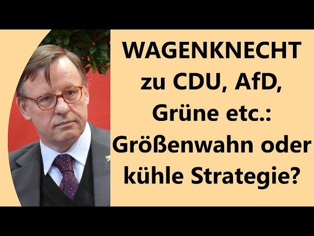 Provozieren und Brüskieren  - Vereint BSW das gesamte linke Lager?