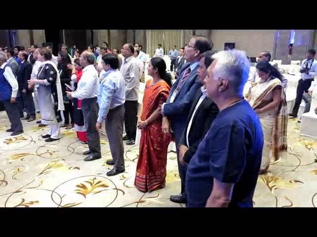 Dr Madan Kataria   Laughter Yoga Master @ BRIC Conference Bangalore