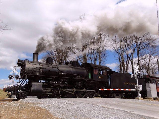 Easter Bunny Train Rides at Strasburg Railroad (2015) [HD]