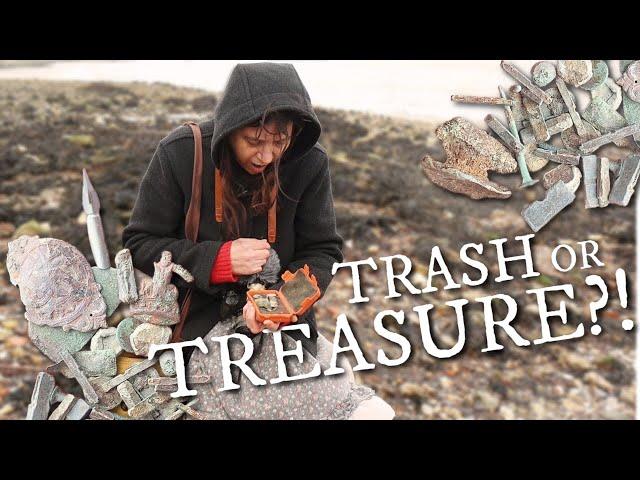 So Much Exposed From Winter Storms! So Much Unexpected Treasure + Finds!