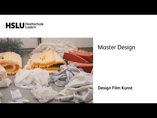 Master Design – Vorstellung Studiengang