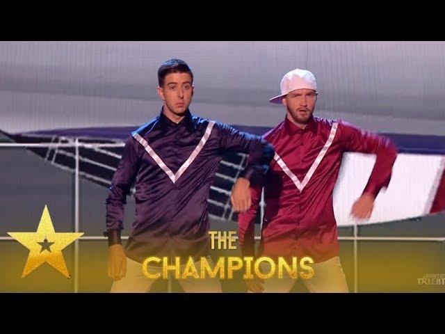 Twist and Pulse: Original Dancing Duo..No Words..Wembley SHOCKED!| Britain's Got Talent: Champions