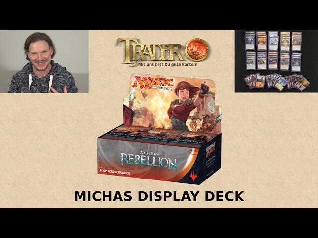Trader Magic ÄTHER REBELLION Display Deck Micha deutsch german traderonlinevideo
