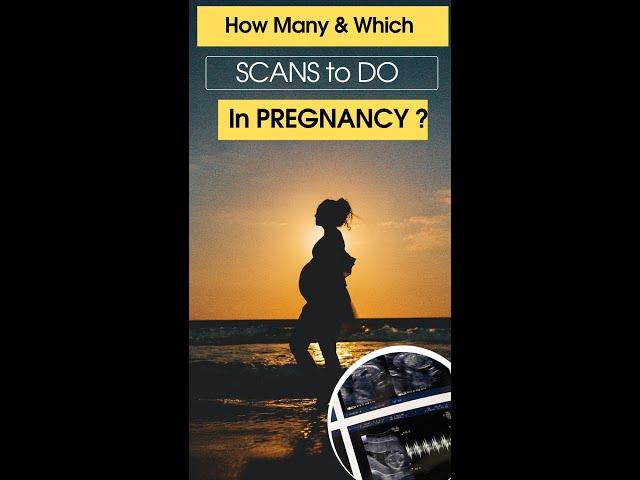 How many Scans to Do in Pregnancy ? Which Scans to do in pregnancy? | #shorts