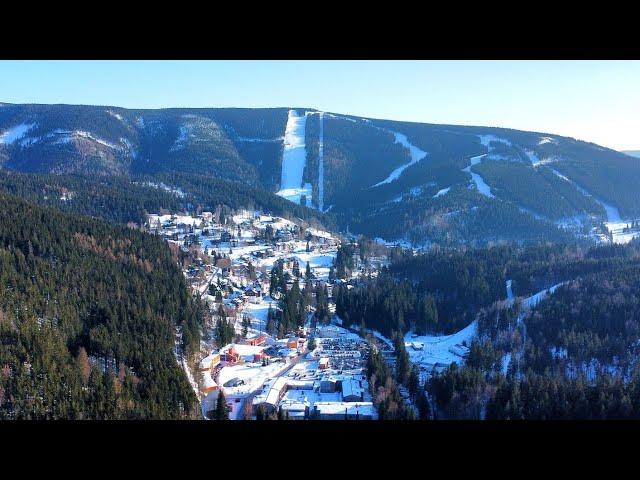 Spindlerův Mlýn and Krkonoše national park by drone dji mini 2