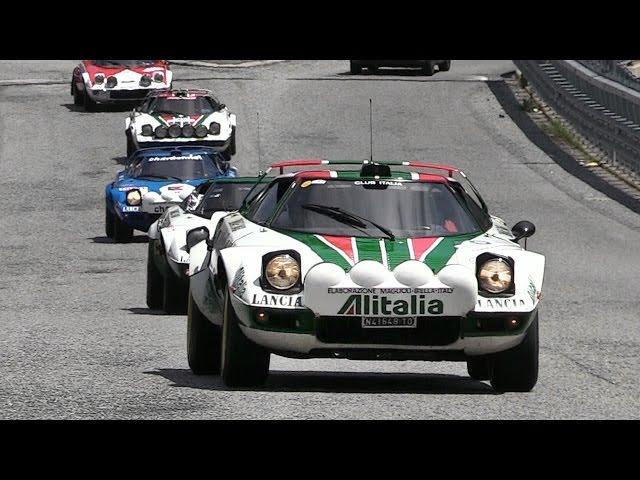 World Stratos Meeting 2016 - 37 Lancia Stratos HF + New Stratos!!