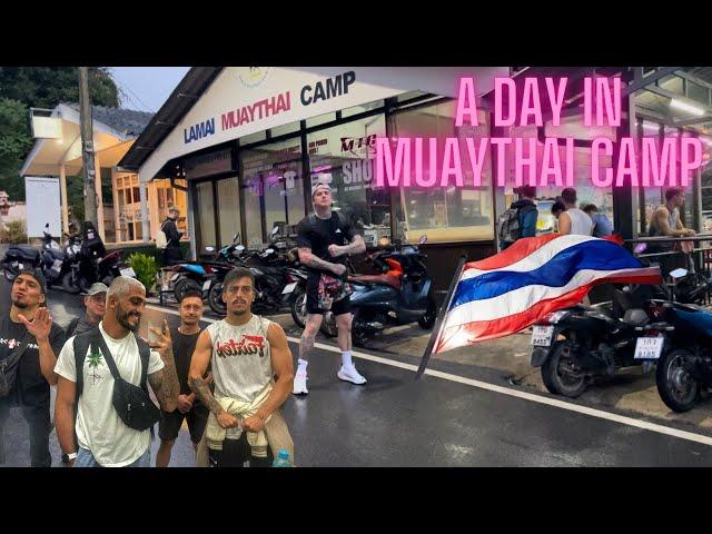 A DAY IN MUAYTHAI CAMP | LAMAI MUAYTHAI THAILAND 