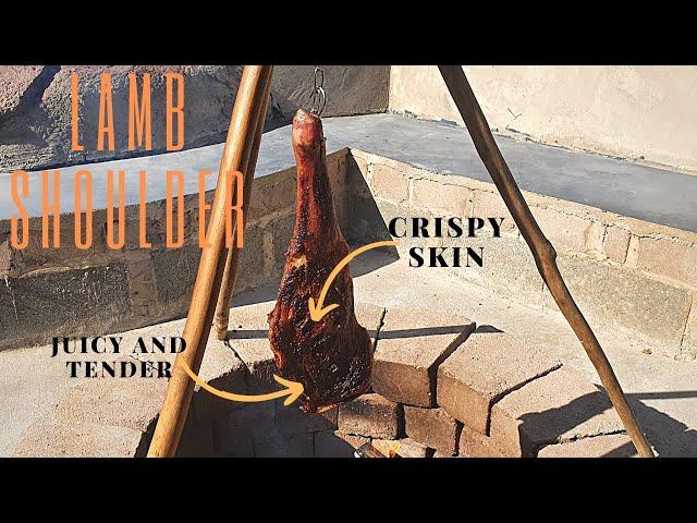 Lamb Shoulder on the Tripod | Lamb Shoulder recipe by Xman & Co