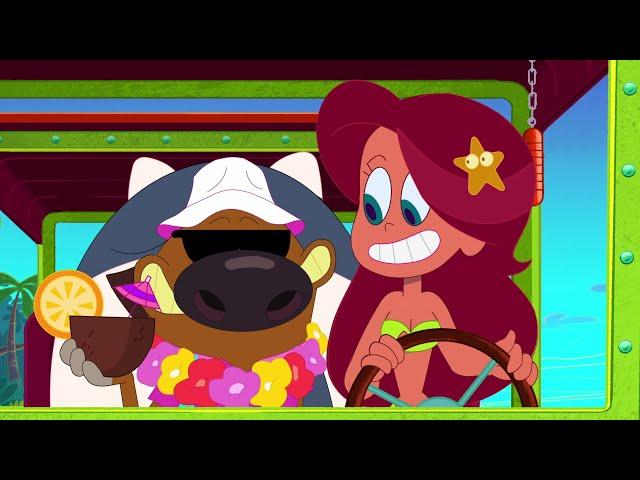 Zig & Sharko |  Tourists on the Island (S02E35) BEST CARTOON COLLECTION | New Episodes in HD