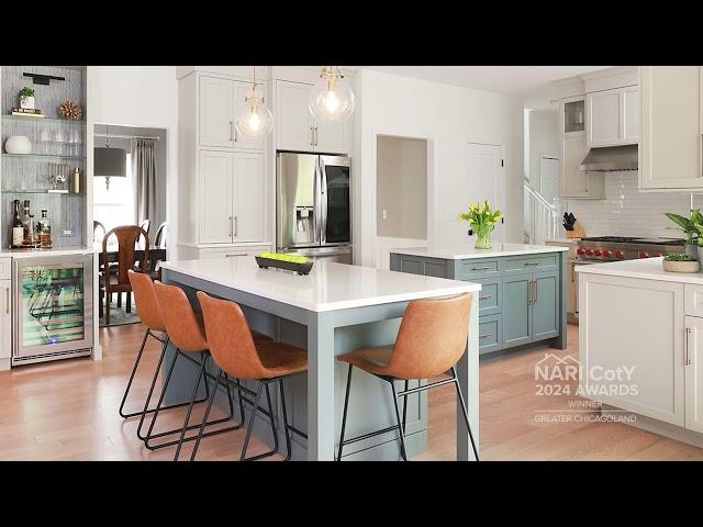 NARI Chicago CotY Awards Residential Kitchen $100,000 - $150,000 - Normandy Remodeling