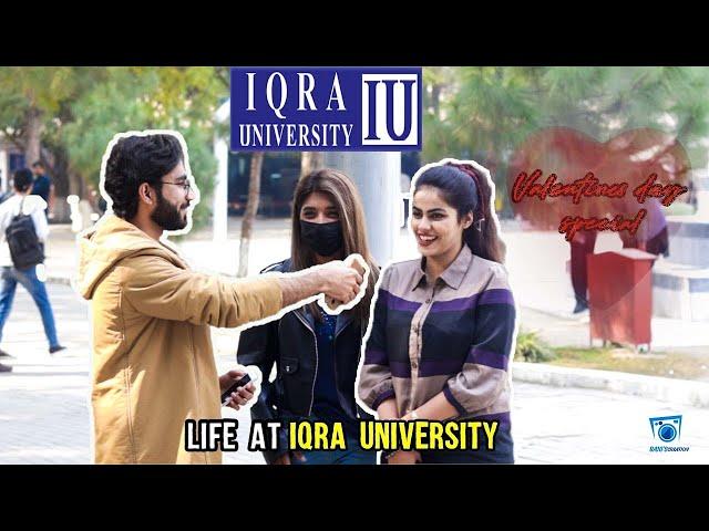 Life at Iqra University Islamabad | Valentines Day Special | Baigs Creation