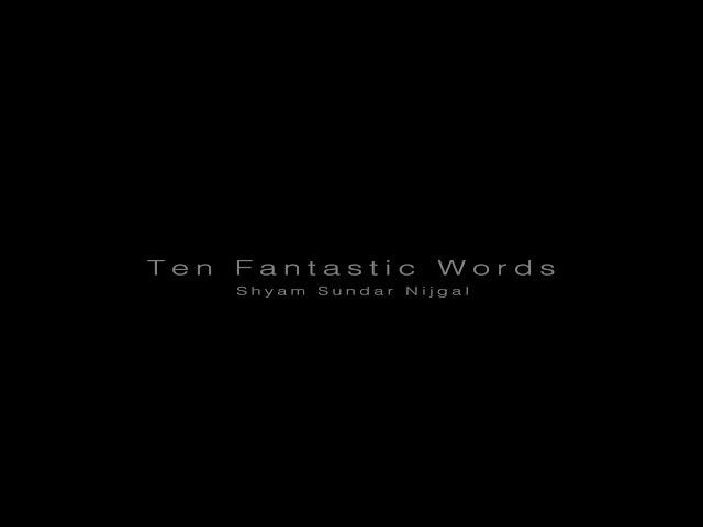 Good Morning!!! - The 10 Fantastic Words