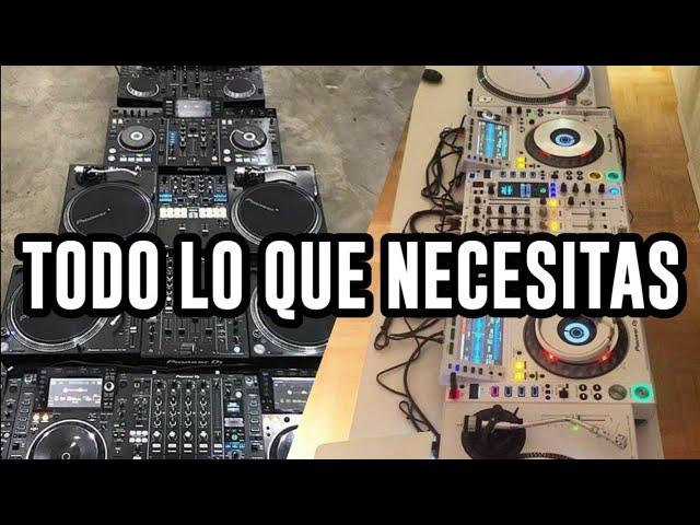 COSAS QUE NECESITAS PARA SER DJ VIDEO PARA DJS 100% PRINCIPIANTES