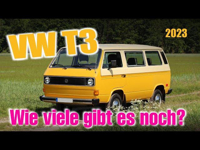 VW T3 Bus | Bestand wie viele gibt es noch? | Bestand 2023