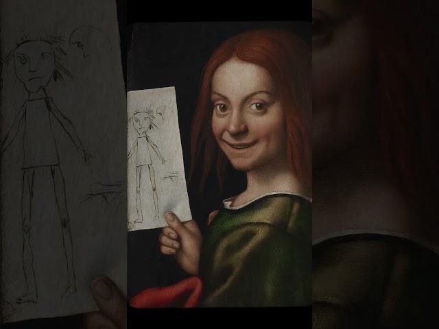 Самый экстравагантный ребенок эпохи Возрождения #art #история #history