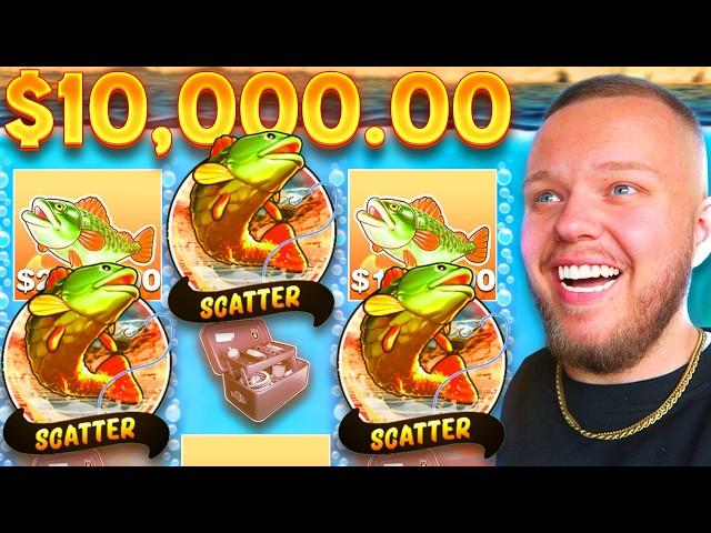 LAST SPIN $10,000 BONUS BUY WIN ON BIG BASS BOOM! (BIG Win)