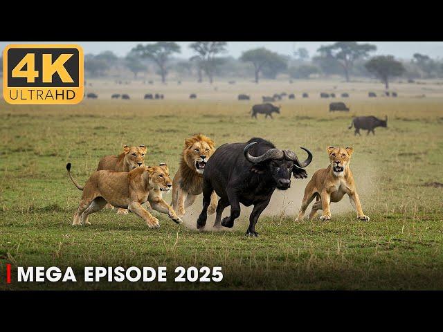 LION PRIDE | Battle for Survival in Predator Territory | Nature Animal Documentary