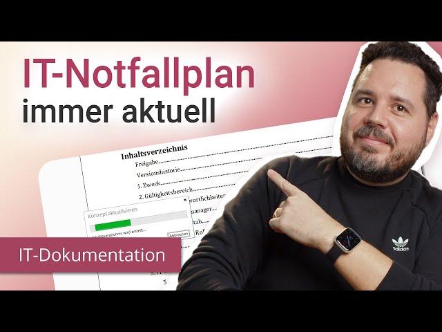 Immer aktuellen IT-Notfallplan erstellen – IT-Dokumentation Tipps 02