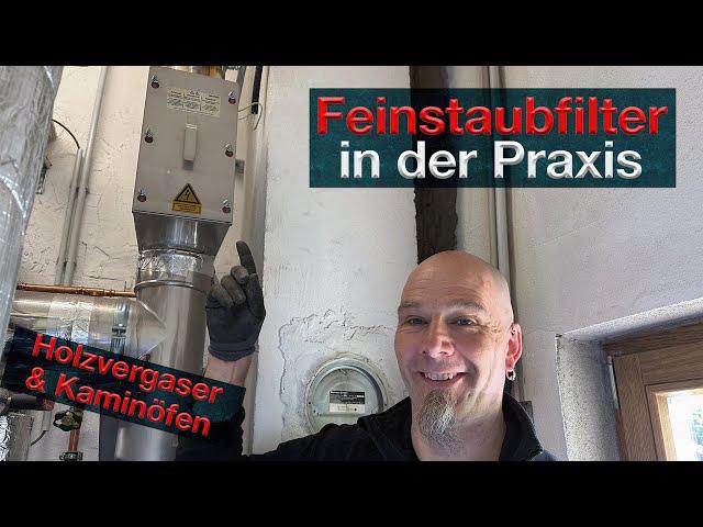 Partikelfilter Feinstaubfilter - Kaminofen + Holzvergaser Oekosolve / Oekotube Aufbau +  Reinigung