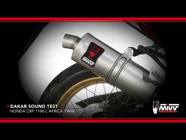 HONDA CRF 1100 L AFRICA TWIN - MIVV DAKAR EXHAUST