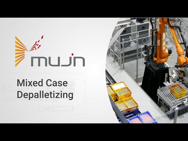 Mujin Machine Intelligence Powers Mixed Case Warehouse Depalletizing Robot With Custom Grippers