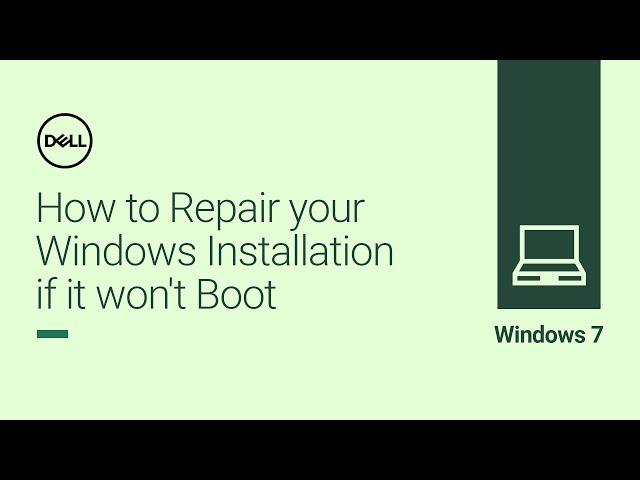 WINDOWS 7 - How to Restore Windows 7