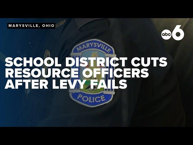 What's next now that the school resource officer program is cut from Marysville Schools?