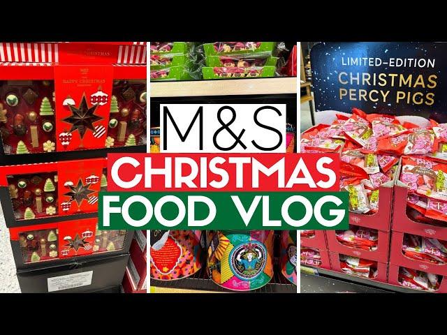 M&S FOOD VLOG | Christmas Food in M&S | The best supermarket in the UK?! |  JOS ATKIN