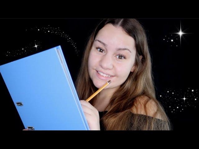 [ASMR] INTERVIEWING YOU  | Ich stelle dir Fragen | ASMR Marlife