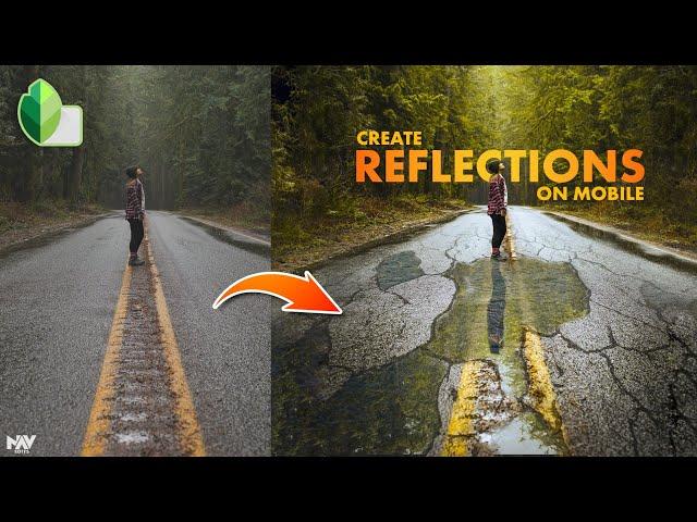 Create REALISTIC REFLECTION in Snapseed App | SNAPSEED TUTORIAL | Puddle Maps