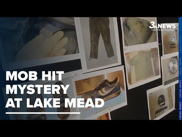 Man found in barrel at Lake Mead may be a mob hit from the 70s, shoes could unlock mystery