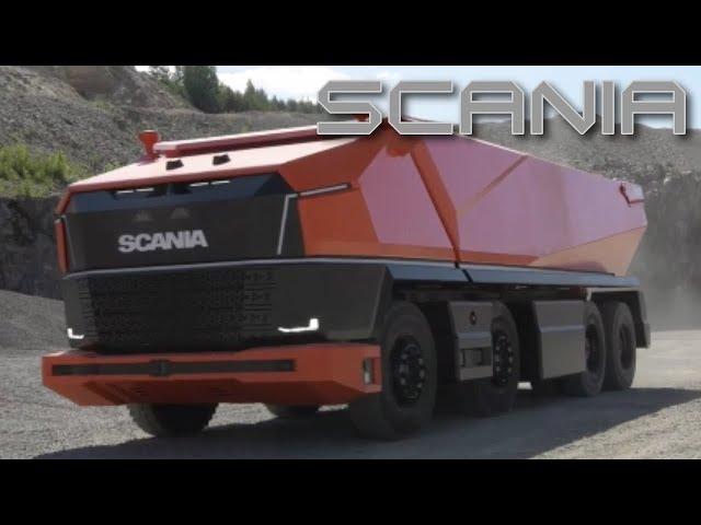 Scania AXL   Fully Autonomous Future Concept Truck