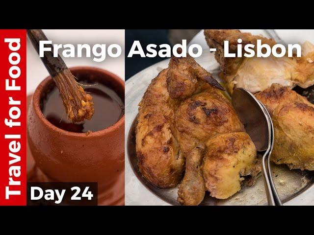 Flying on TAP Portugal and Roast Chicken (Frango Assado) - Lisbon, Portugal, Travel Guide!