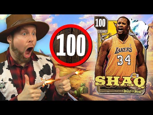 I opened PACK for 100 OVERALL SHAQ on NBA 2K24