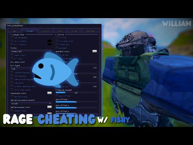 RAGE CHEATING IN FALLEN SURVIVAL WITH FISHY | SILENT AIM, SHOOT THROUGH WALLS | WORKING *2025*