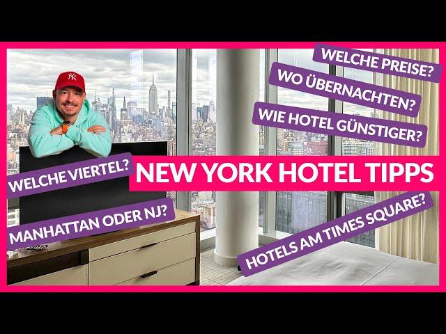  New York Hotel Tipps: Wo übernachten in NYC?  KEIN Airbnb!